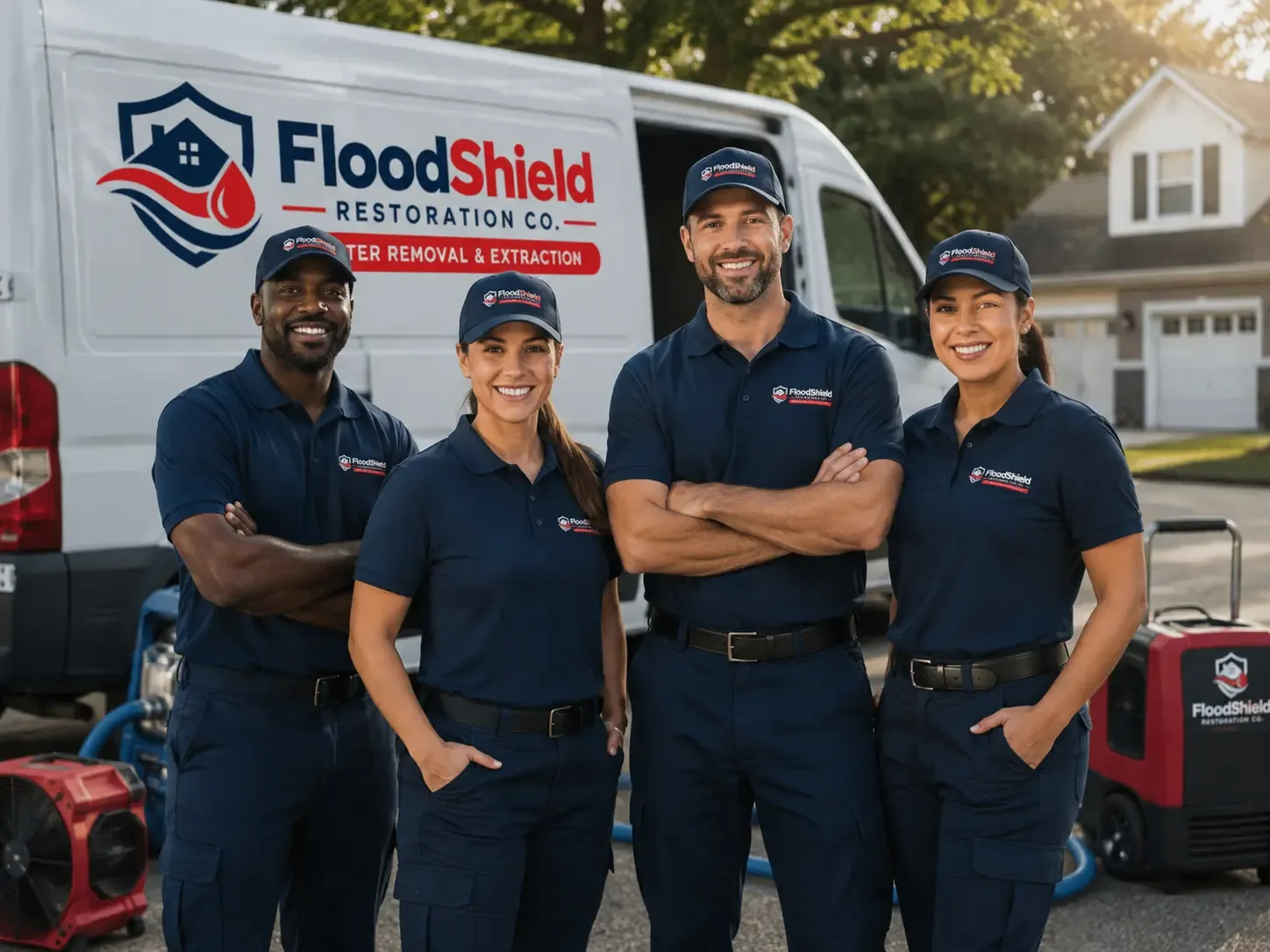 Flood Damage Restoration company in Linkwood, MD